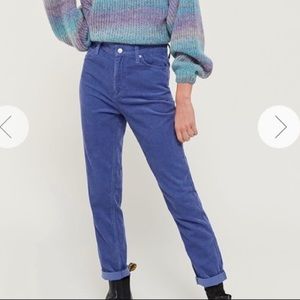 Urban Outfitters high rise mom corduroy jeans- 29